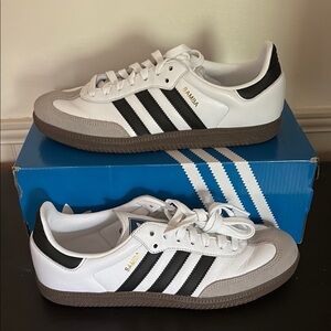Adidas Samba OG White/Black US 8.5